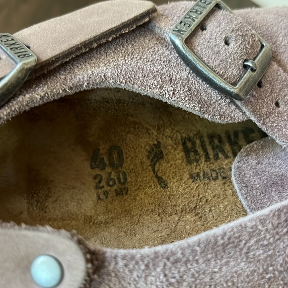 LIKE NEW BIRKENSTOCK Tokio Suede Clogs! - Picture 12 of 14